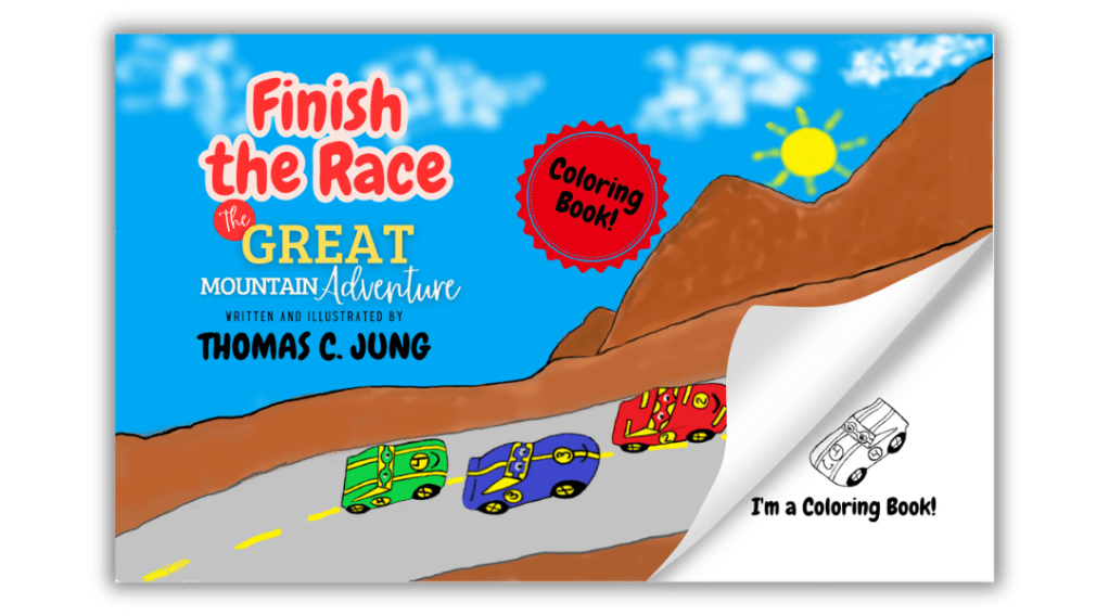 Finish the Race Coloring Book